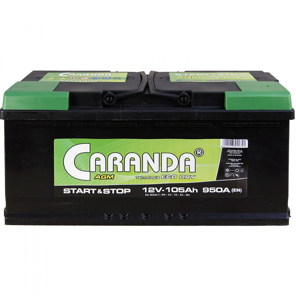 Caranda Start-Stop AGM 105Ah 950A [2]