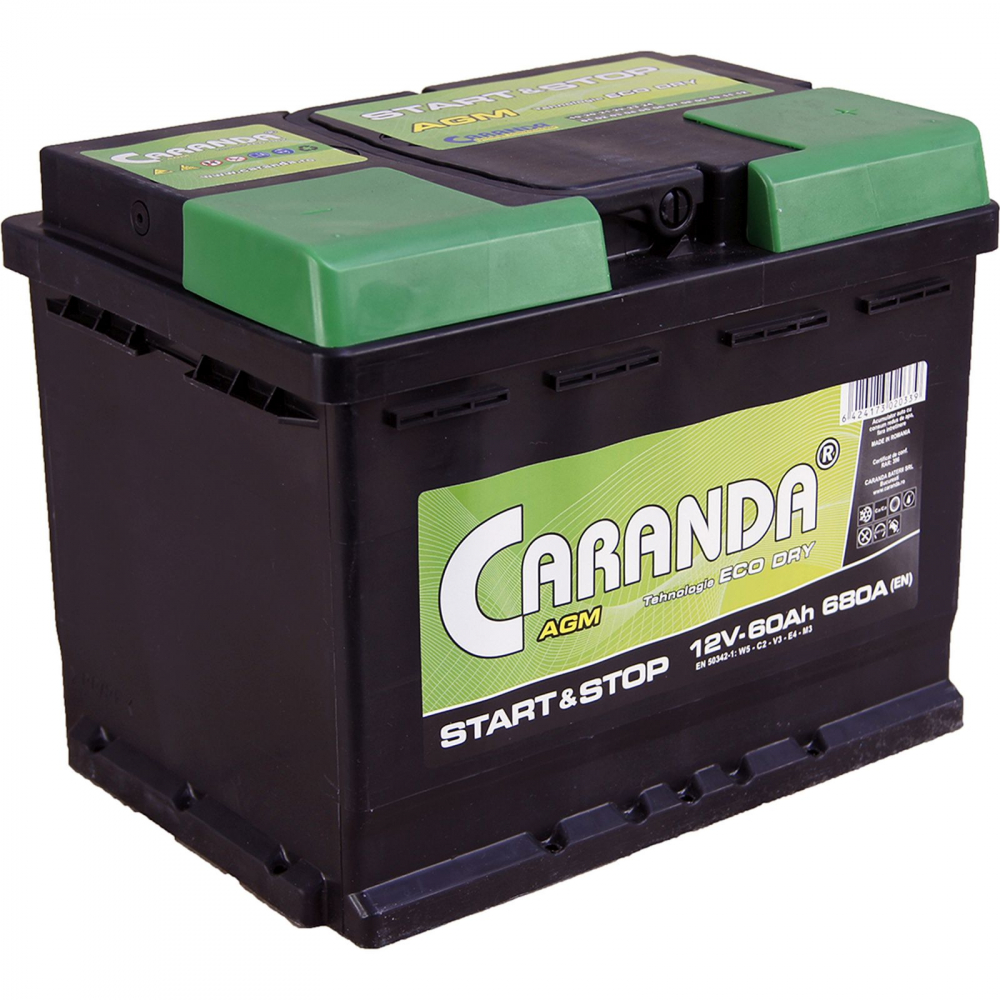Caranda Start-Stop AGM 60Ah 680A [1]