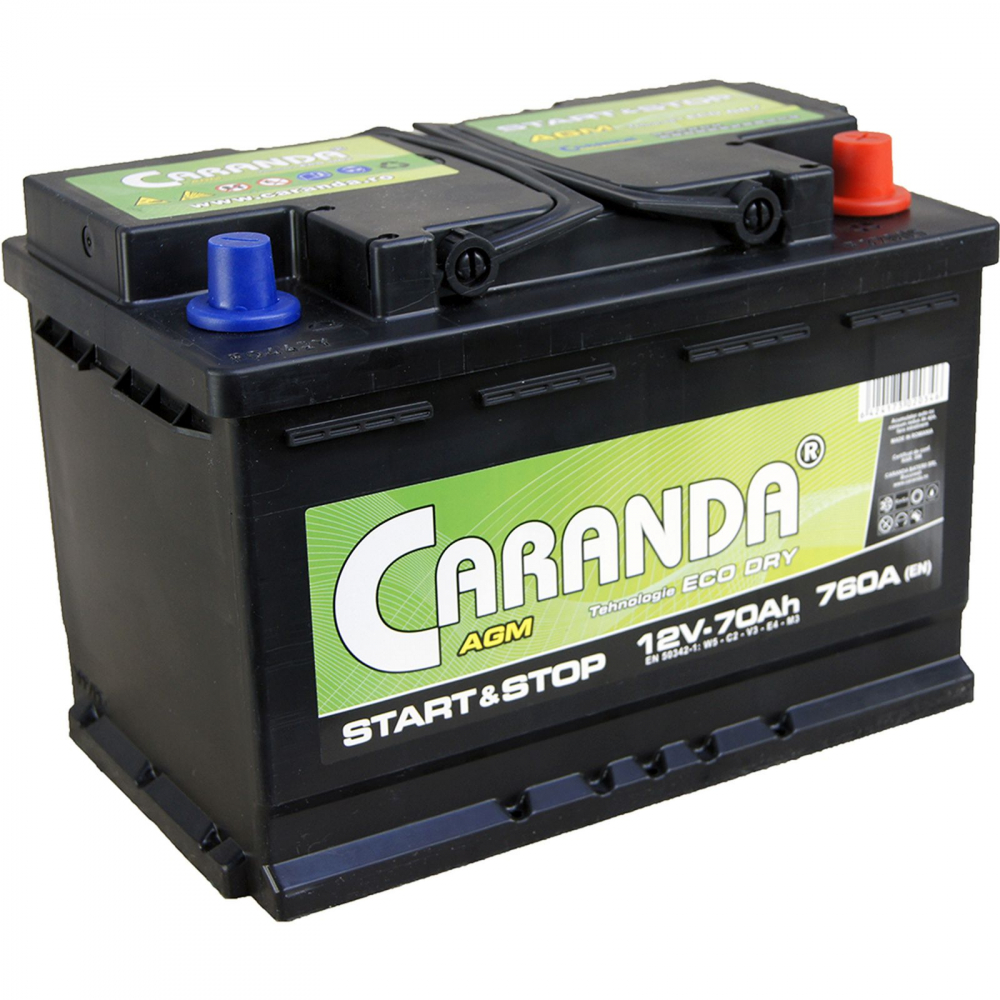 Caranda Start-Stop AGM 70Ah 760A [1]