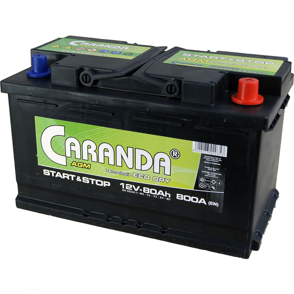 Caranda Start-Stop AGM 80Ah 800A [3]