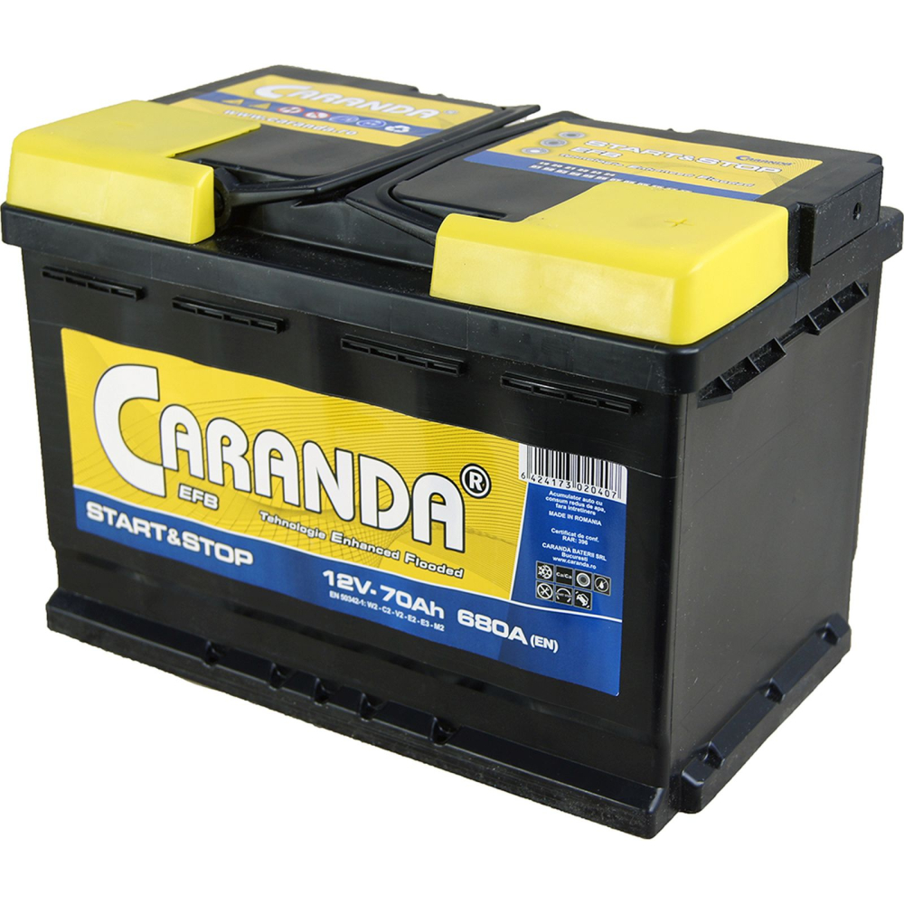 Caranda Start-Stop EFB 70Ah 760A [3]