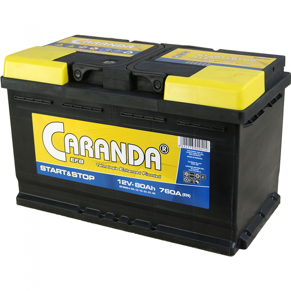 Caranda Start-Stop EFB 80Ah 800A [3]