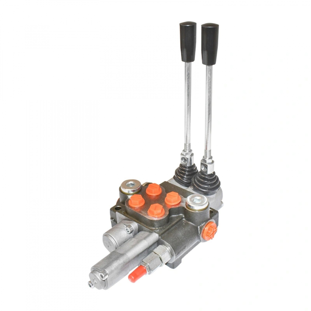 Distribuitor hidraulic cu 2 manete 1 flotant 40L/min. [1]