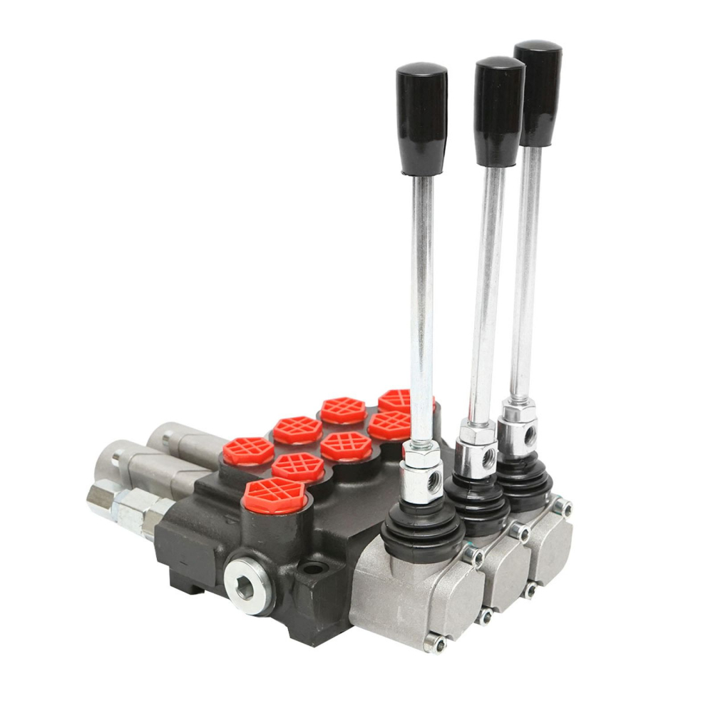 Distribuitor hidraulic cu 3 manete 2 flotante 40L/min. [3]