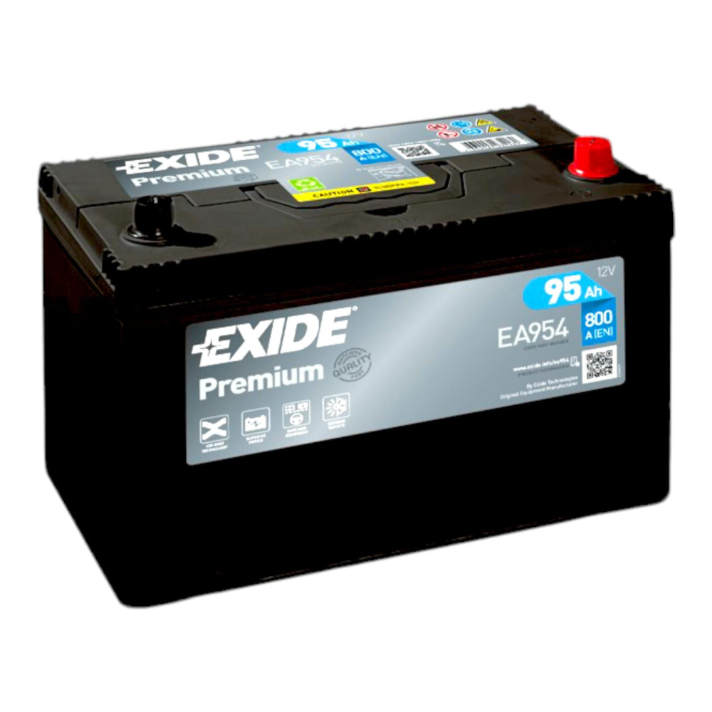 EXIDE Premium 95Ah 800A EA954 [1]