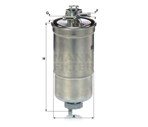 Filtru combustibil WK853/3X MANN [1]
