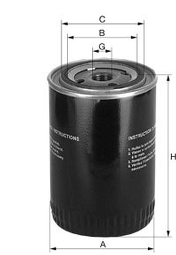 Filtru ulei P554206 Donaldson [1]