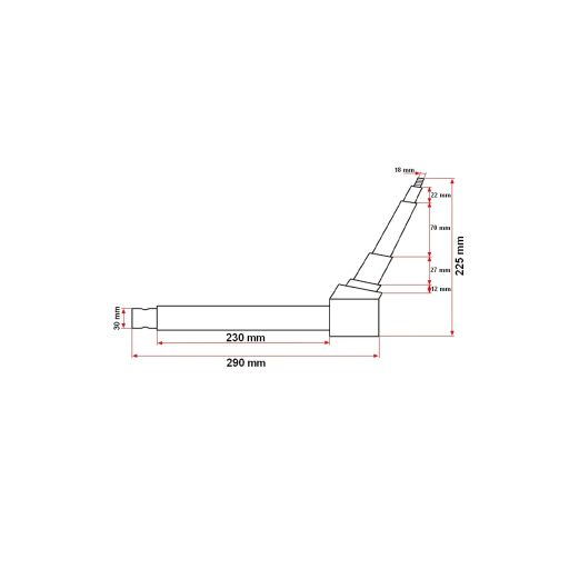 FUZETA STANGA L230MM U445 [2]