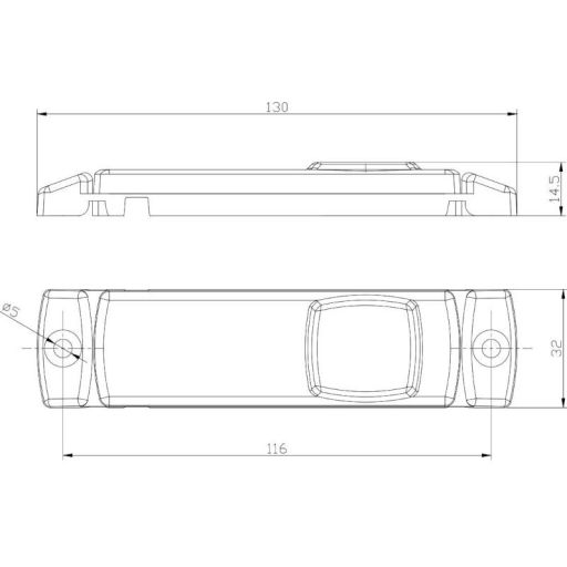 LAMPA GAB FT018C ROSU LED 12-24V [4]