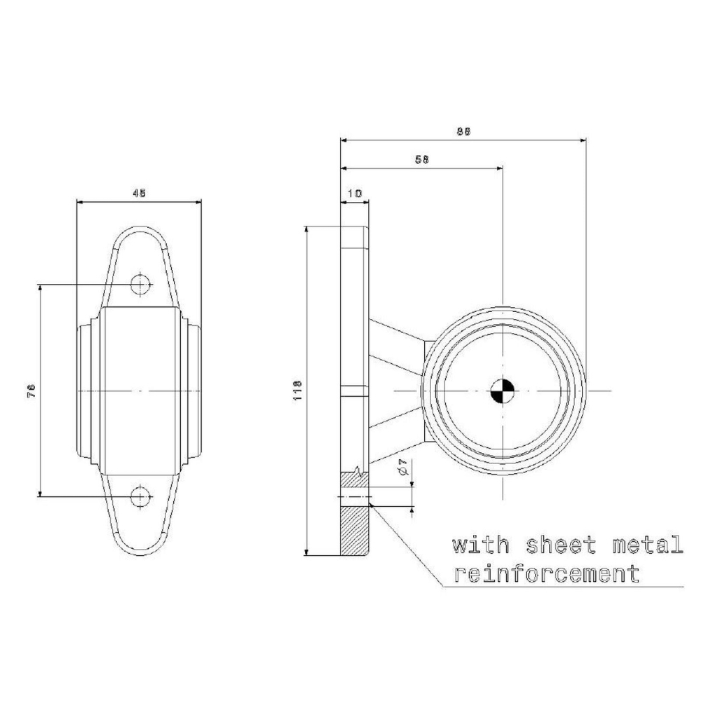 LAMPA GABARIT LED FT009A [4]
