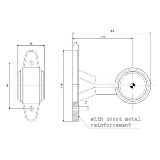 LAMPA GABARIT LED FT009B [5]