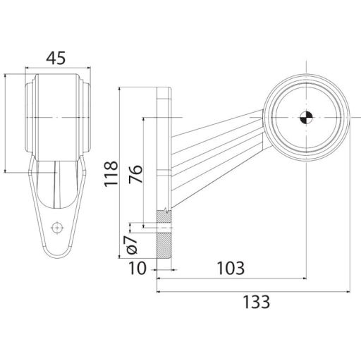 LAMPA GABARIT LED FT009C [5]