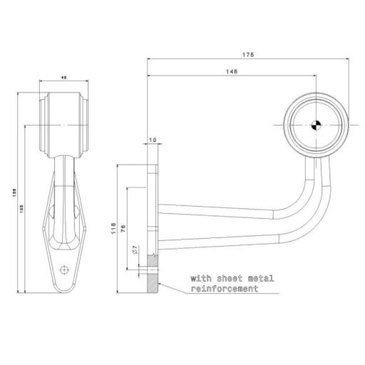 LAMPA GABARIT LED FT009D [3]