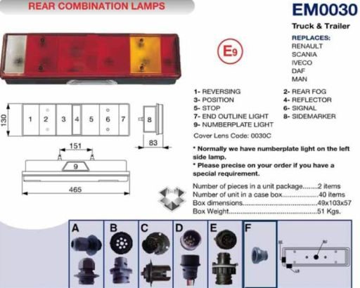LAMPA SPATE 030L DR. [3]