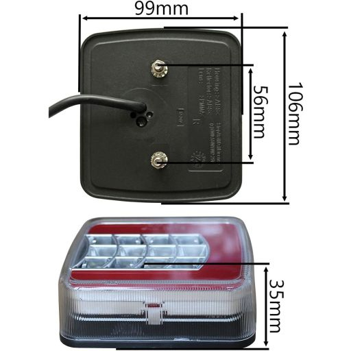 LAMPA SPATE 100X95 4FCT16LED STG [6]