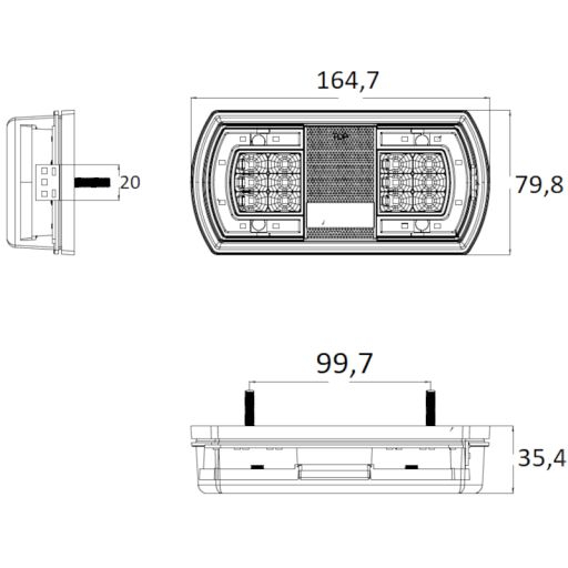 LAMPA STOP165X80 5FC 12-24V STG [4]