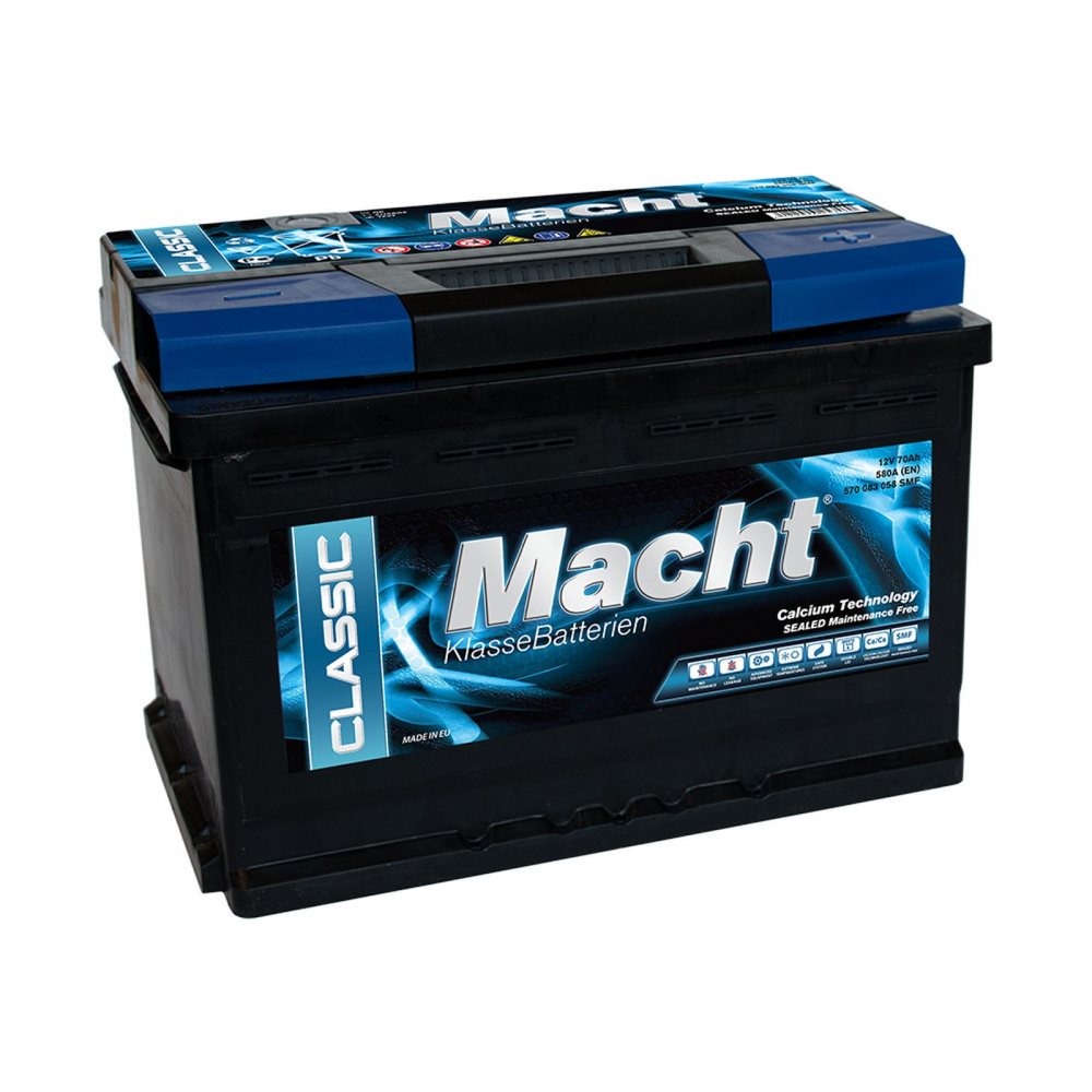 Macht Classic 70Ah 580A [1]