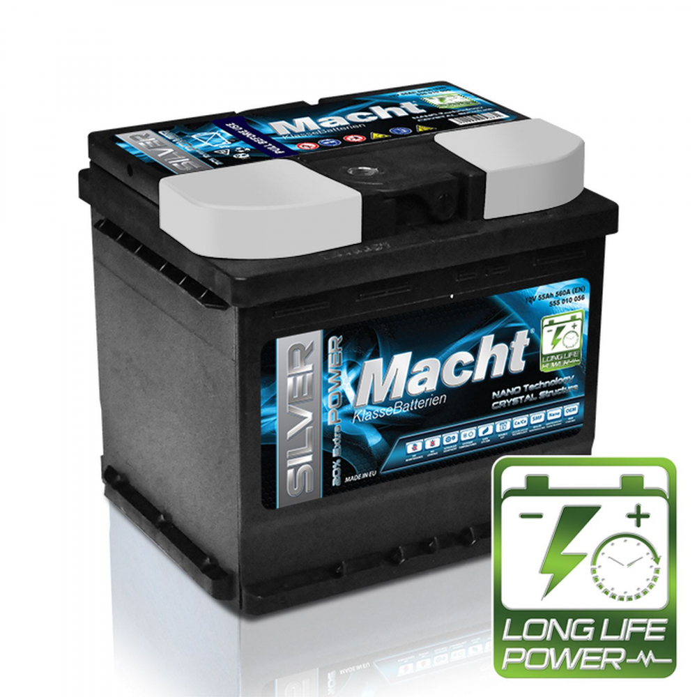 Macht Silver Power 55Ah 560A [1]