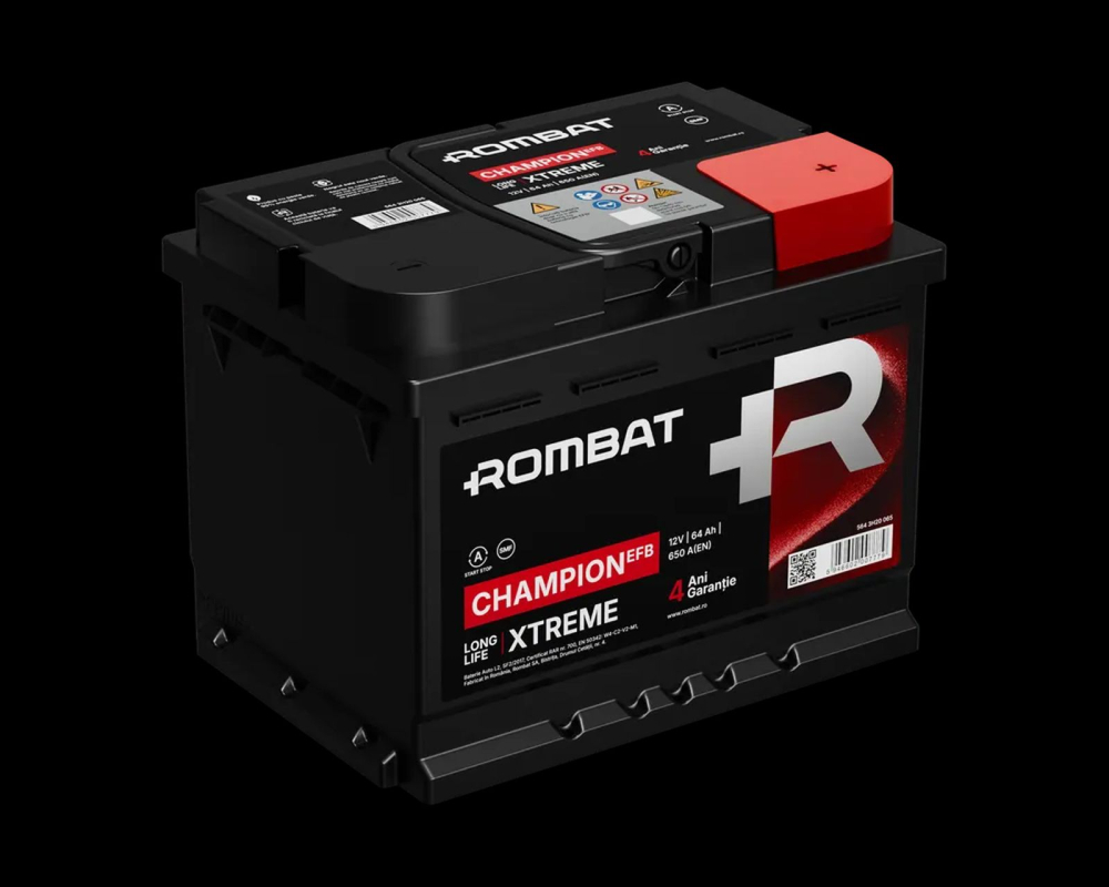 ROMBAT Champion 64Ah 650A EFB [2]