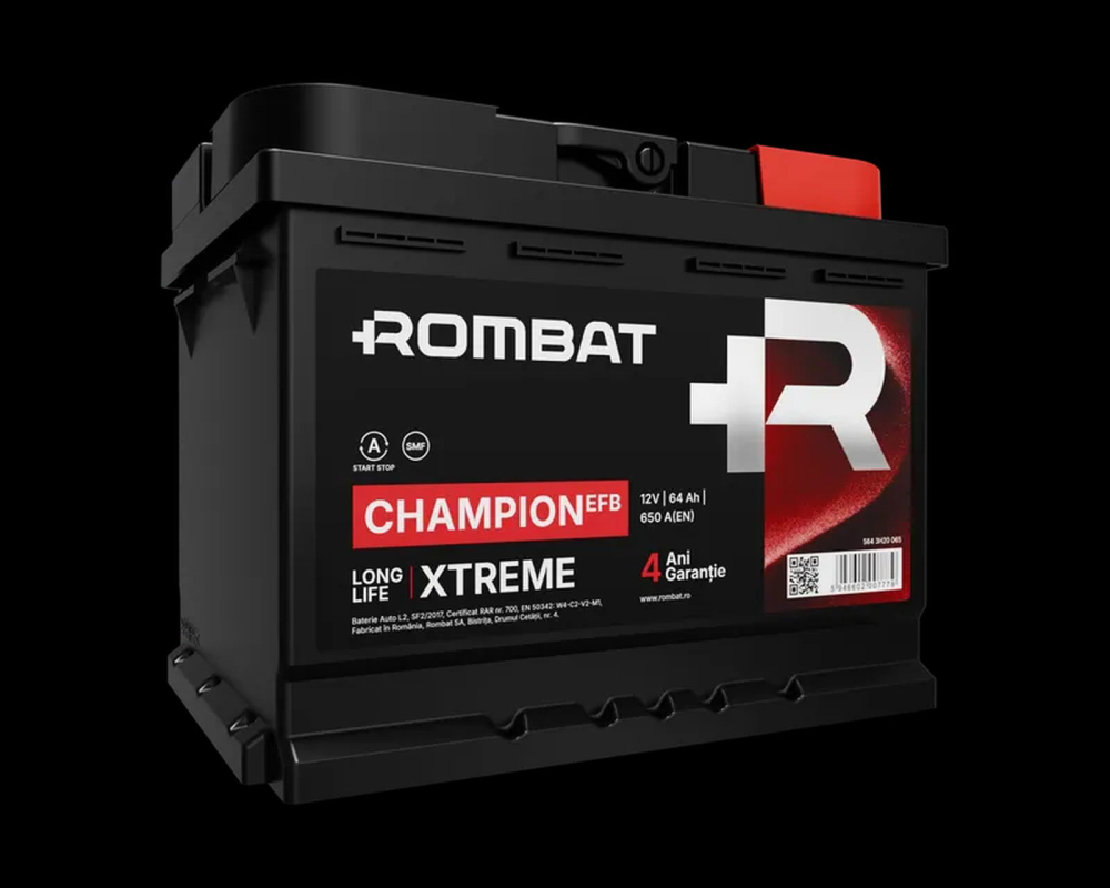ROMBAT Champion 64Ah 650A EFB [1]