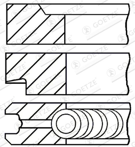 SEGMENT MOTOR FI95 U445 GOETZE [1]