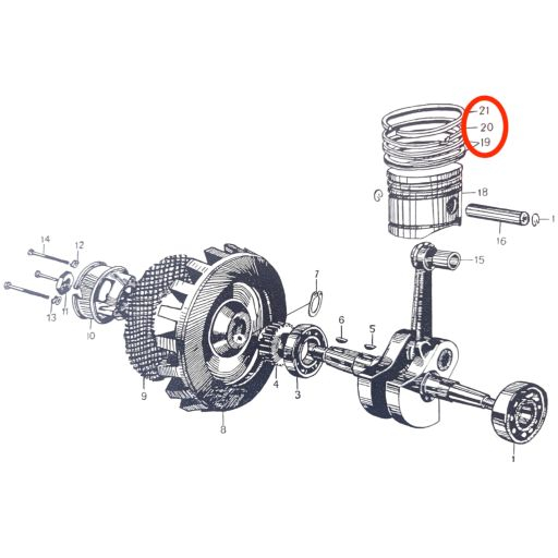 Segmenti motor 75.5 mm R1 Carpatina Europistons [2]