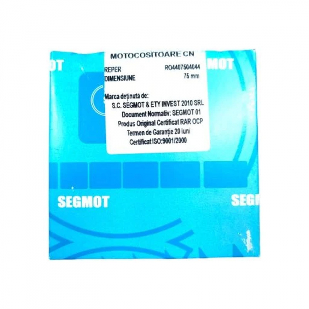 Segmenti piston motor 75mm ST Carpatina SEGMOT [1]