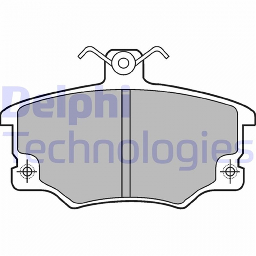 Set placute frana fata FIAT Punto 176/188 LP459 [2]