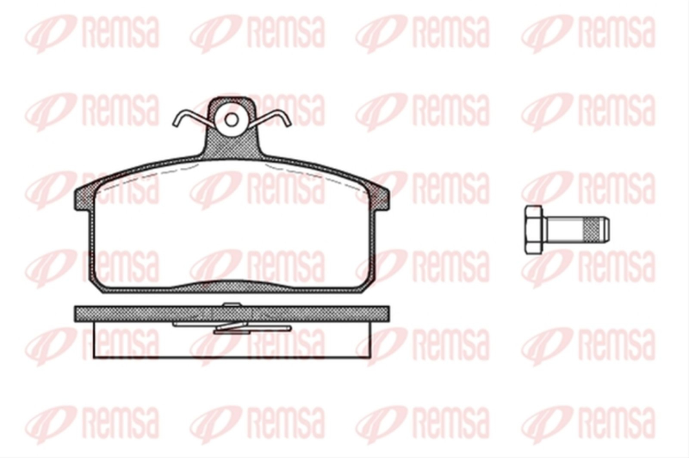 Set placute frana fata SUZUKI VITARA 12840 [1]