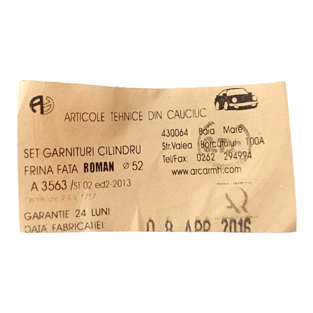 Set reparatie cilindru frana fata RABA [3]