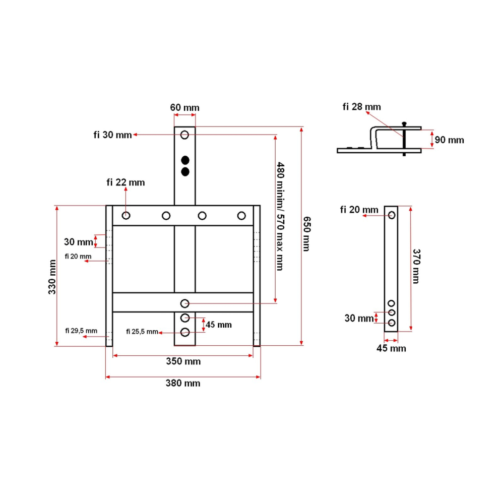 SUPORT TRACTIUNE SPATE U445 [5]