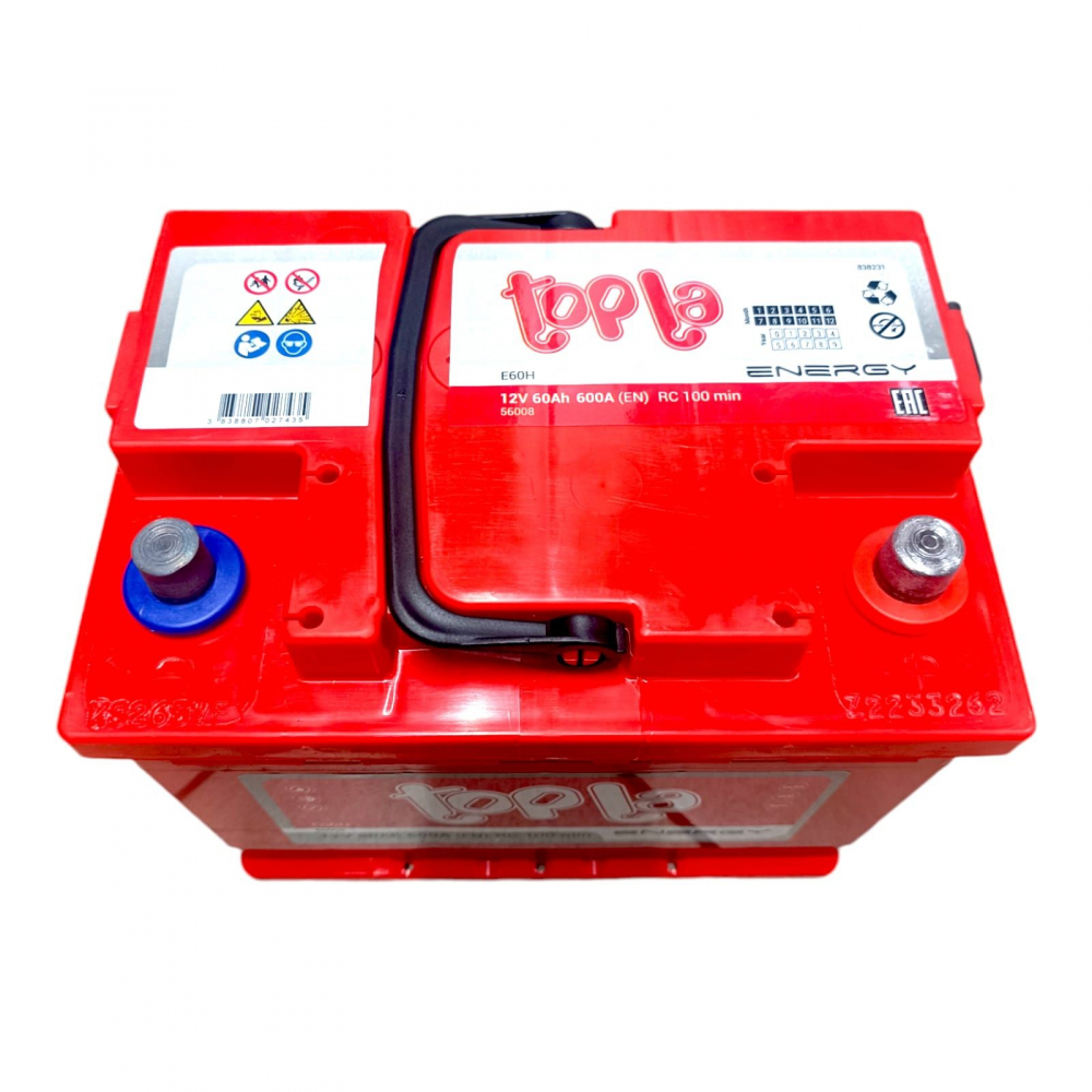 Topla ENERGY 60Ah 600A [2]