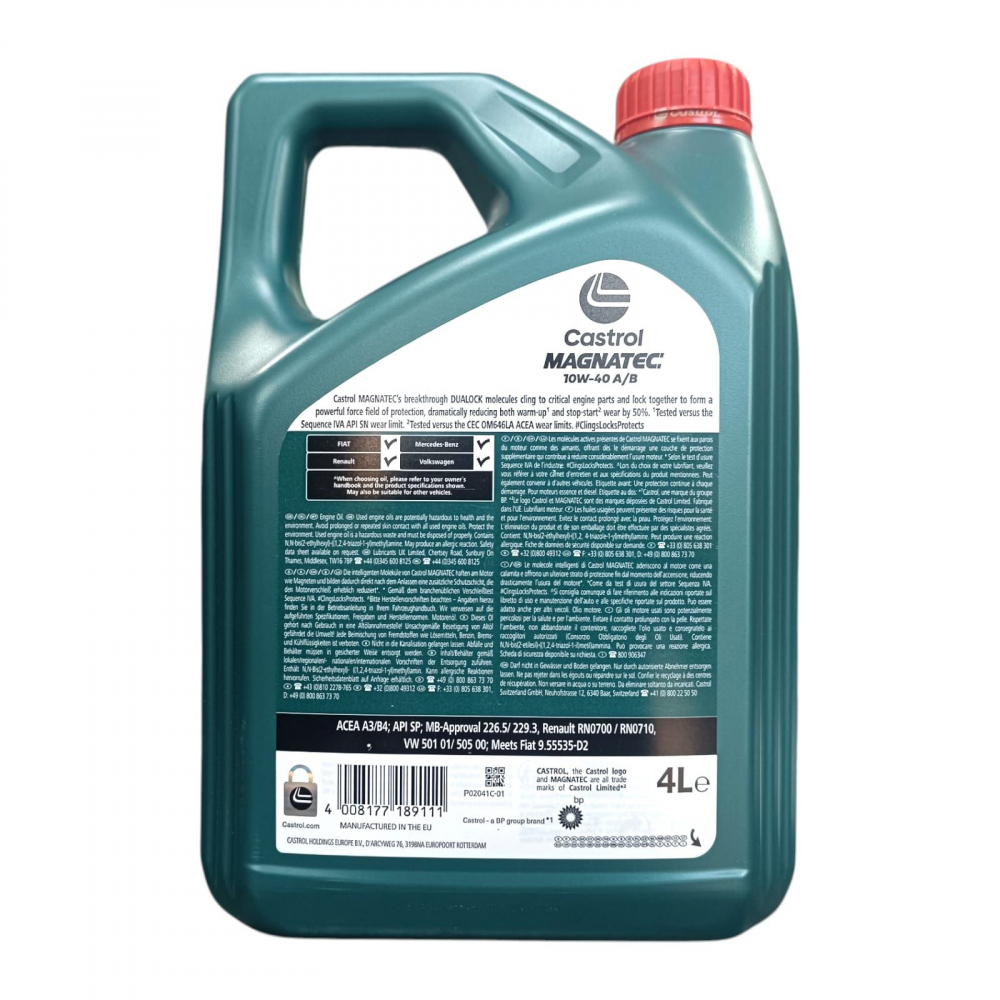 ULEI 10W40 4L MAGN A3B4 CASTROL [2]