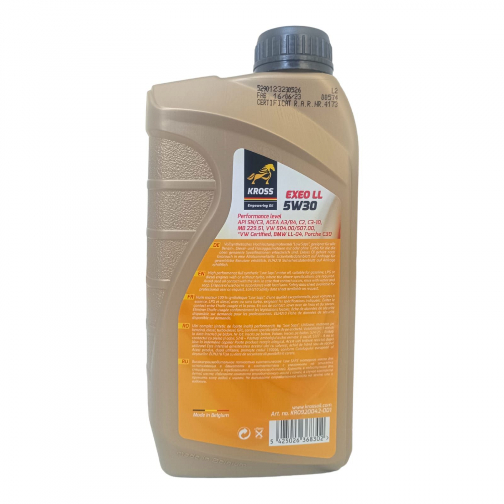 ULEI 5W30 1L LL KROSS [2]