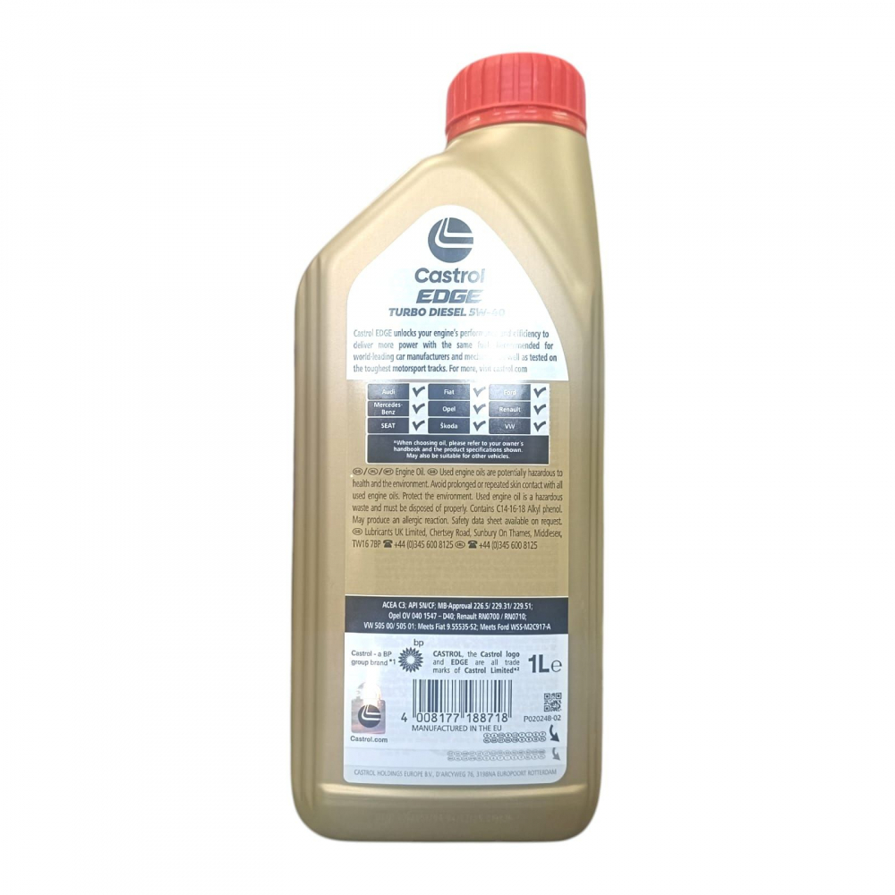 ULEI 5W40 1L EDGE TURBODIESEL CASTROL [2]