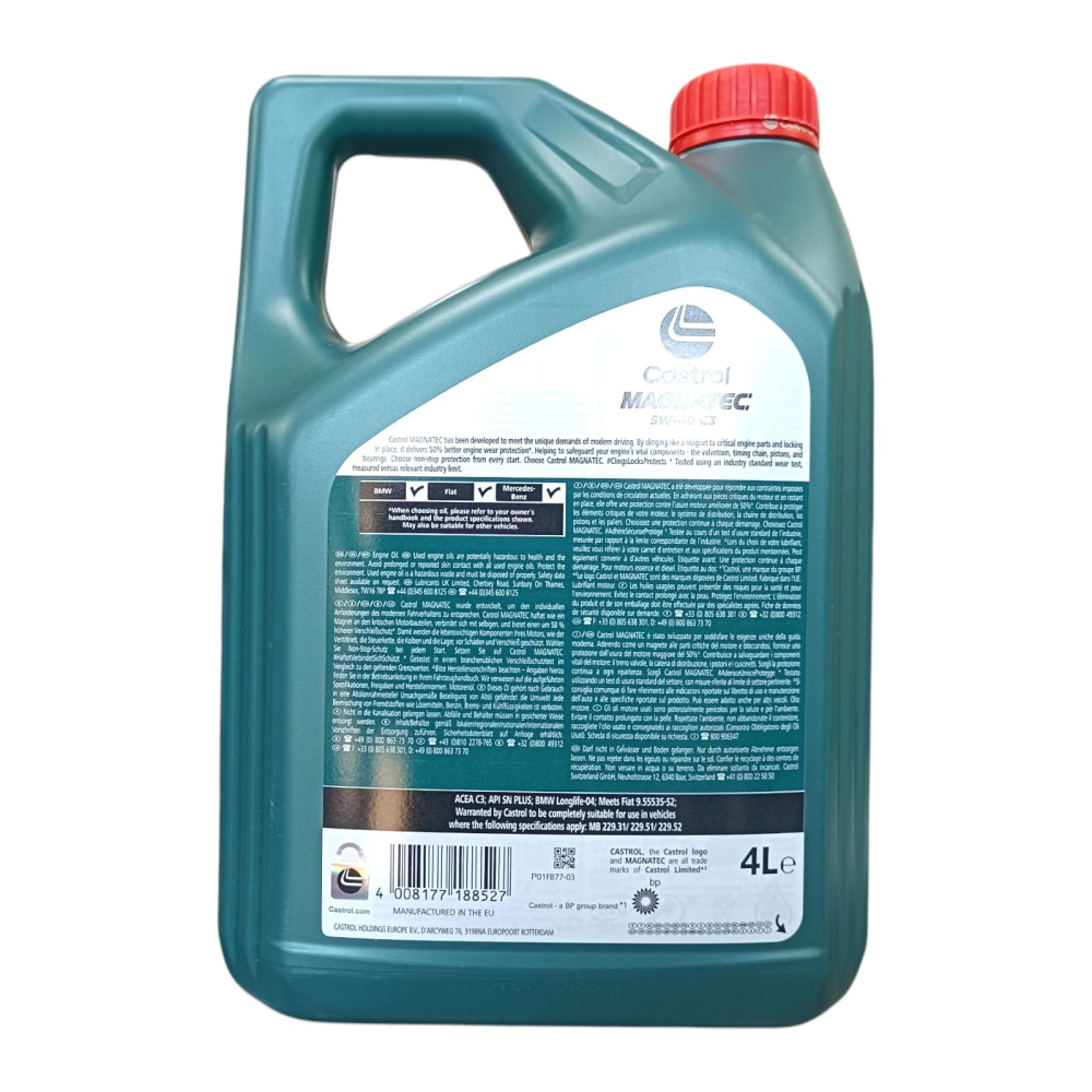 ULEI 5W40 4L MAGNATEC C3 CASTROL [2]