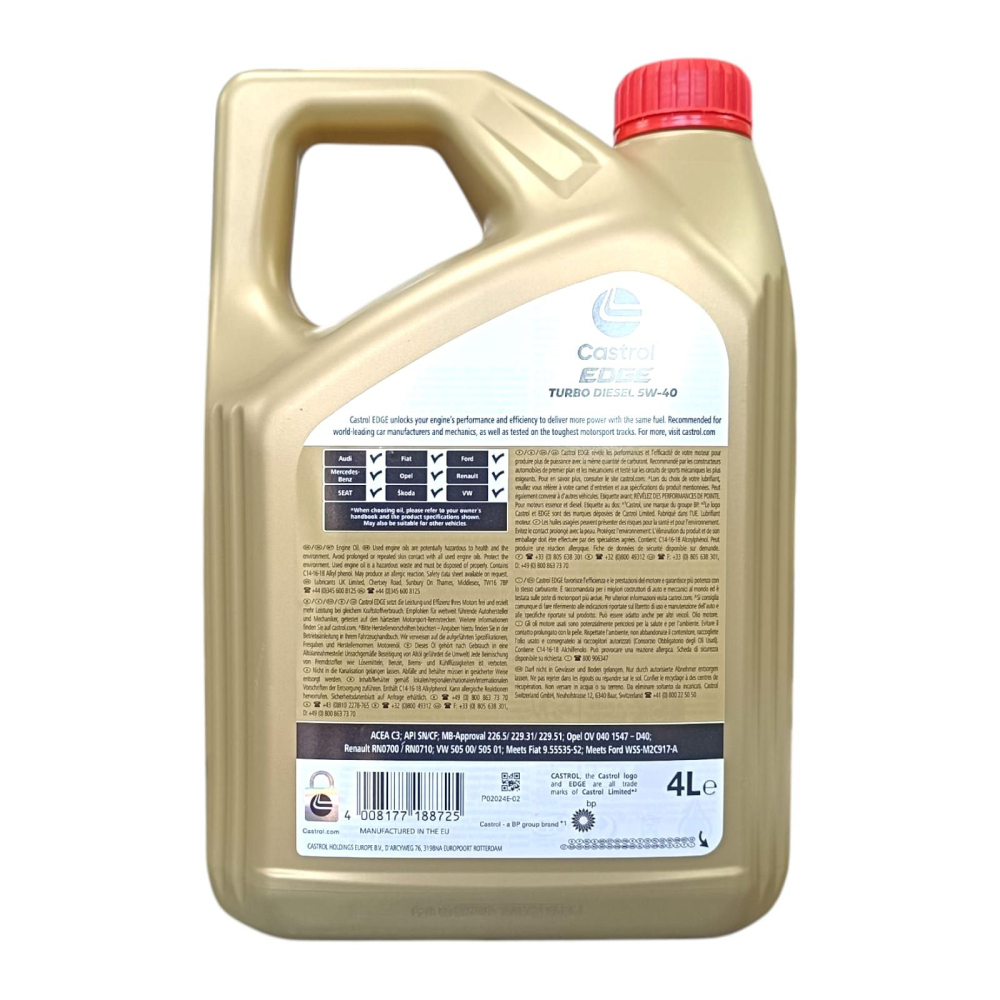 ULEI 5W40 4L TD EDGE CASTROL [2]