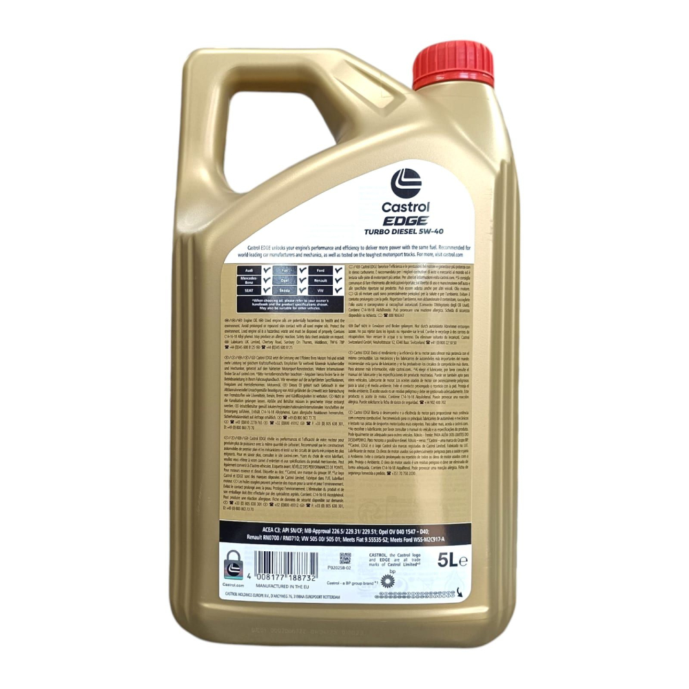ULEI 5W40 5L TD EDGE CASTROL [2]