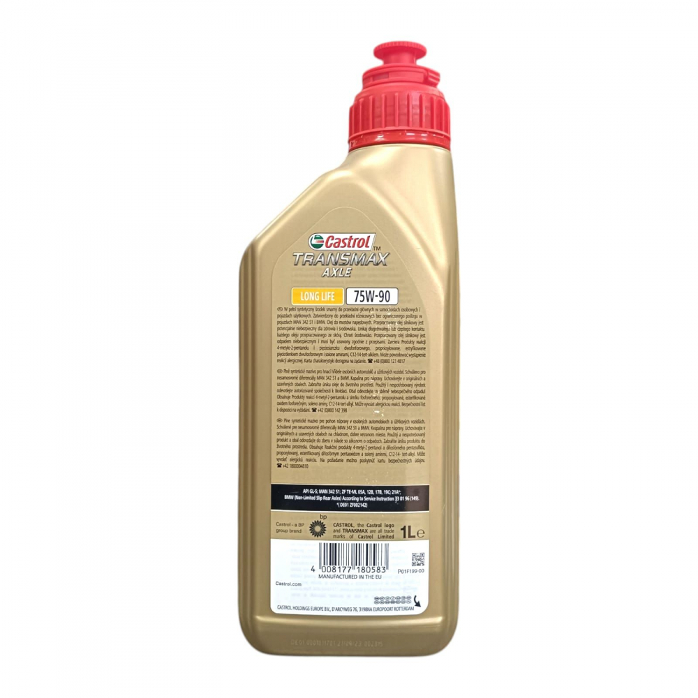Ulei de transmisie 75W90 1L TRANSMAX LL Castrol [2]