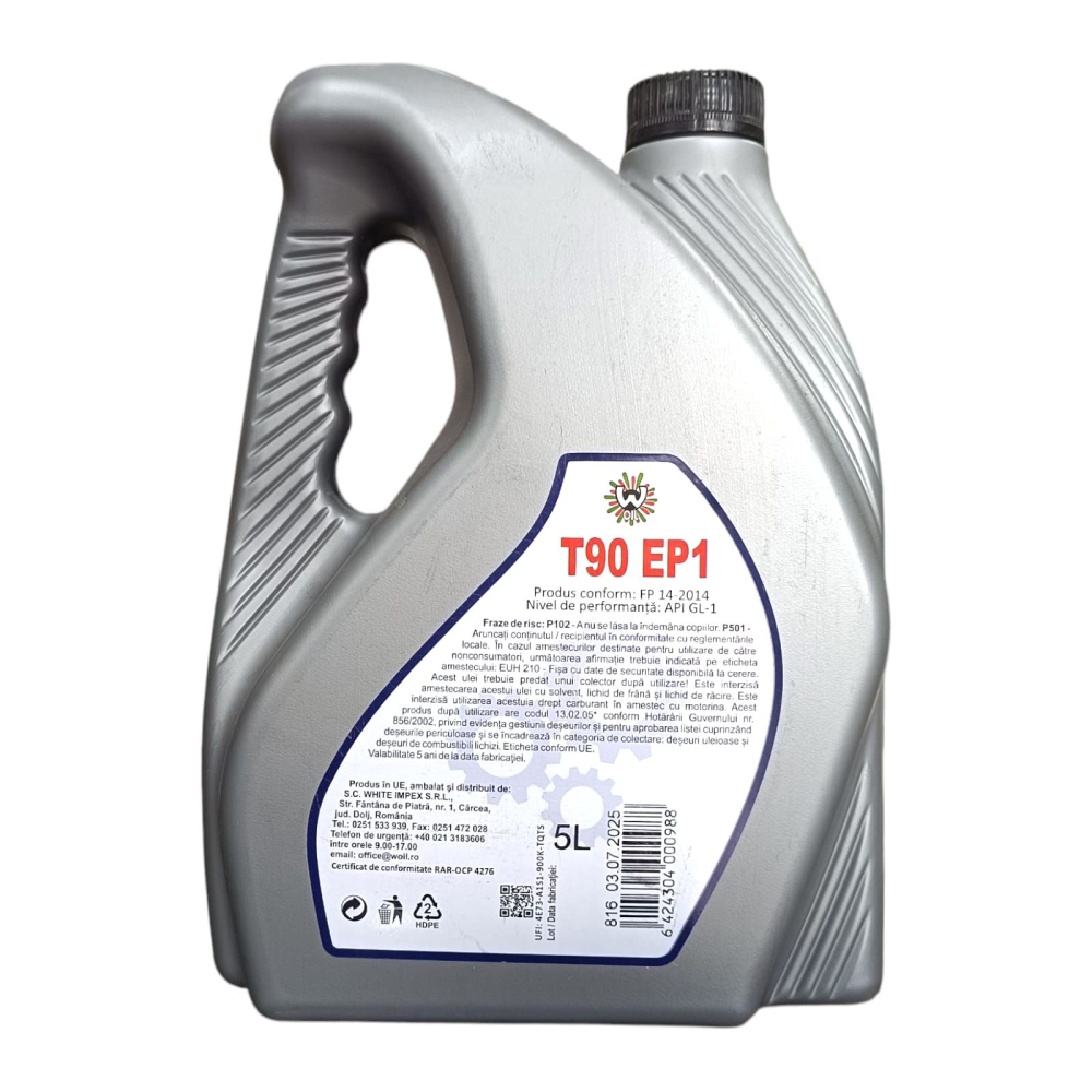 Ulei transmisie T90 EP1 5L WOIL [2]