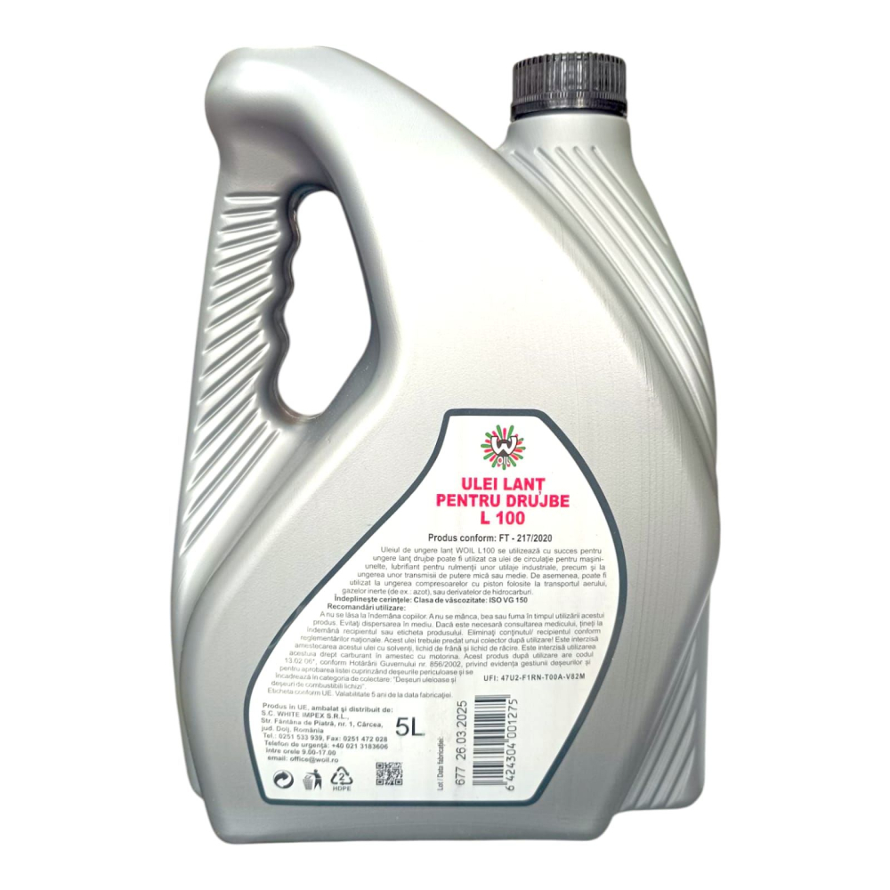 Ulei ungere lant drujba L100 5L WOIL [2]