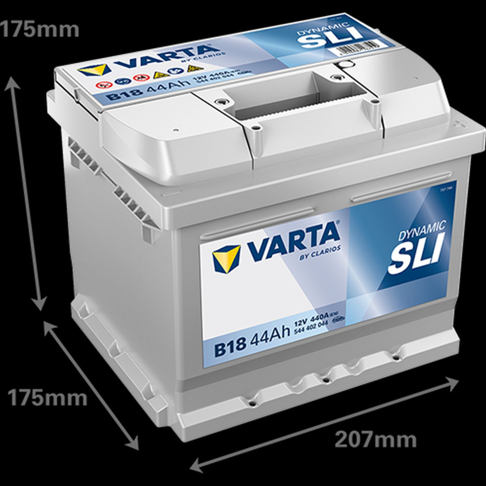 VARTA BLUE Dynamic B18 44Ah 440A [4]