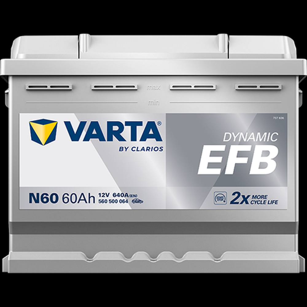 VARTA Dynamic EFB N60 60Ah 640A Start-Stop [3]