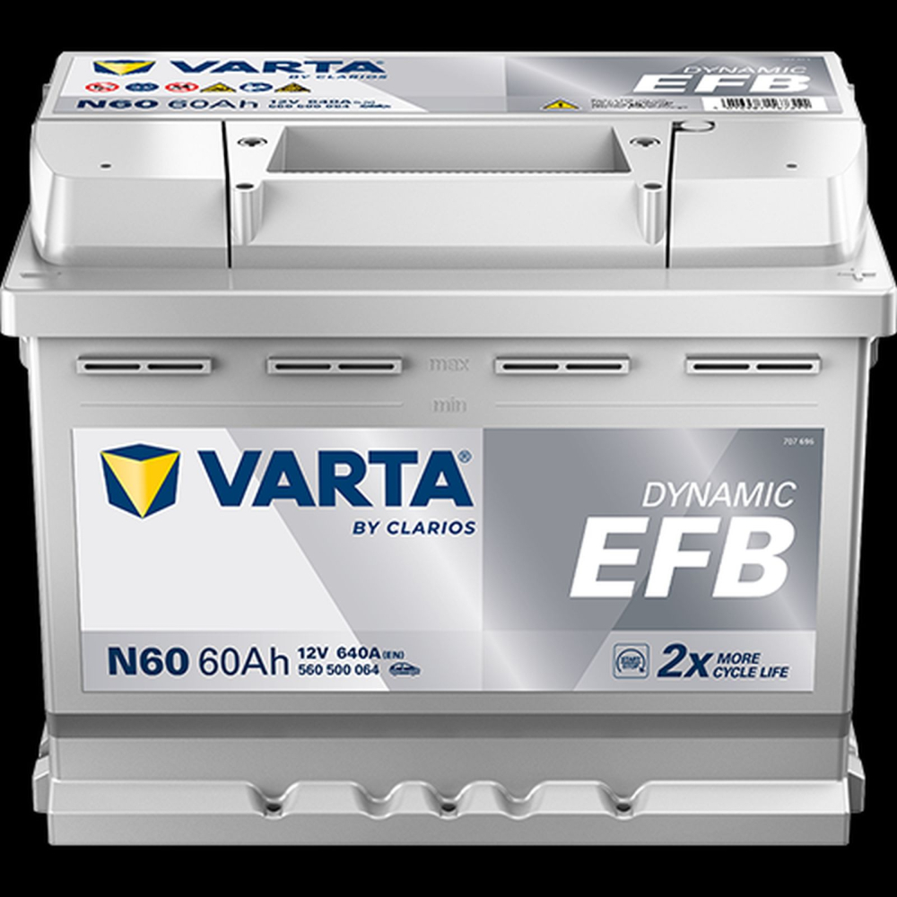 VARTA Dynamic EFB N60 60Ah 640A Start-Stop [2]