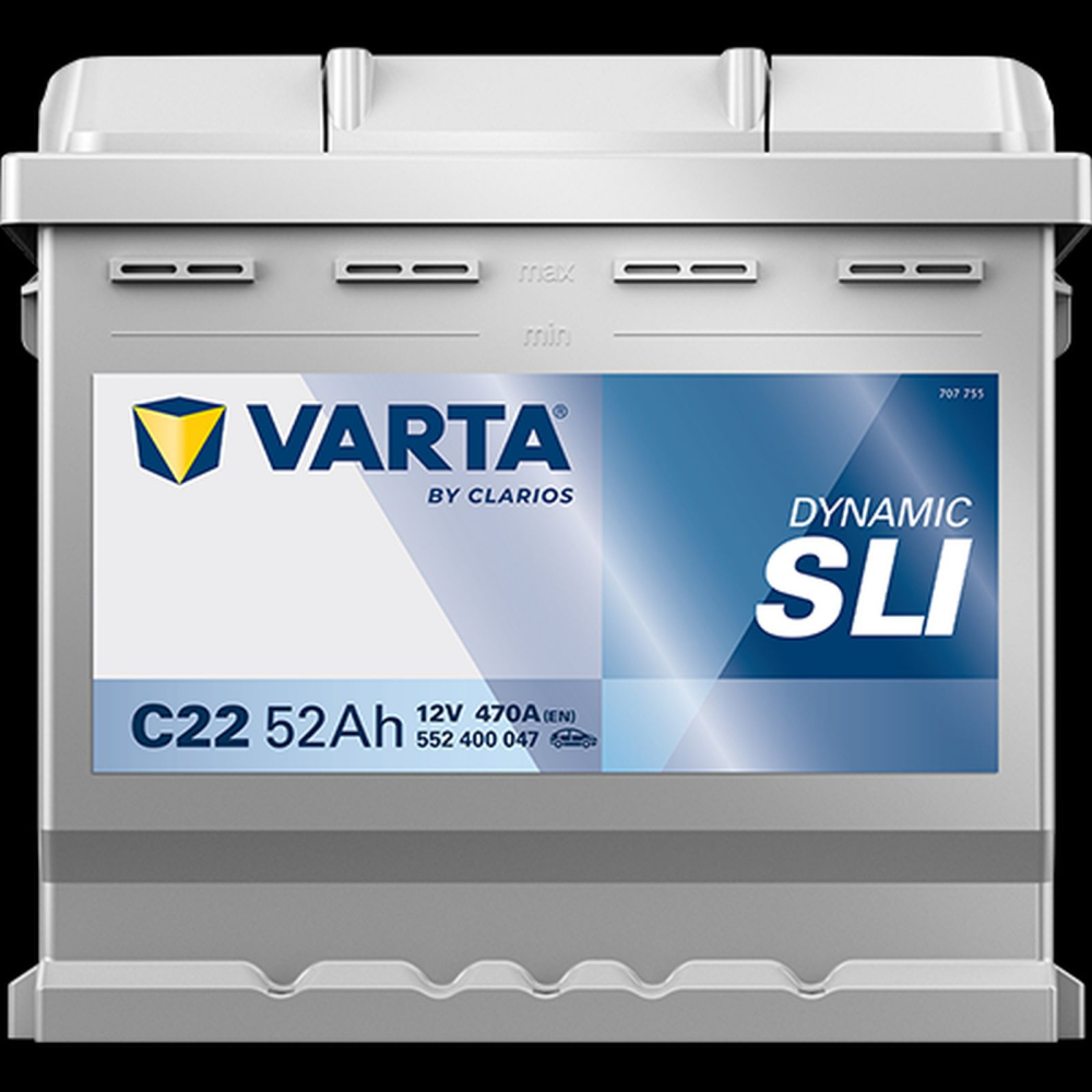 VARTA Dynamic SLI C22 52Ah 470A [3]