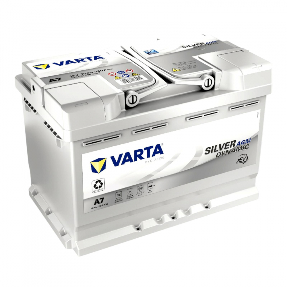 VARTA SILVER Dynamic AGM A7 70Ah 760A Start-Stop [1]