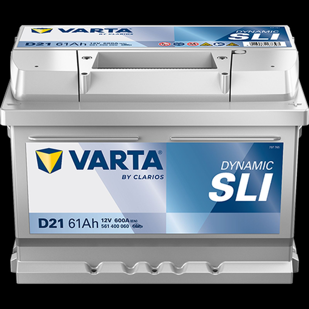 VARTA SILVER Dynamic D21 61Ah 600A [3]