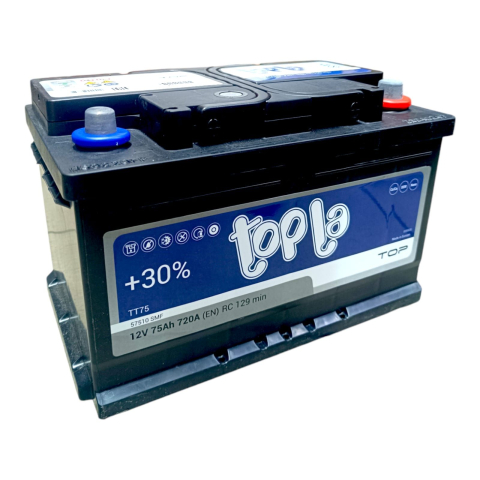 Acumulatori Auto - Baterie auto 75 Ah Top TOPLA