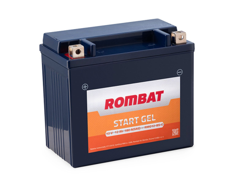 Electrice - Baterie moto 12Ah 180A Start GEL ROMBAT