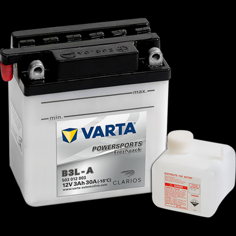 Electrice - Baterie moto 3Ah 30A Freshpack VARTA